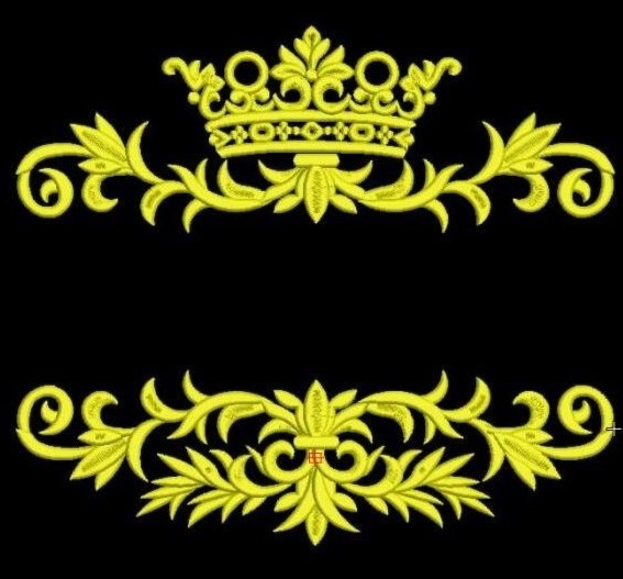 Корона с вензелями